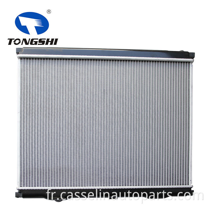 Radiateur de radiateur en aluminium Tongshi Radiateur pour Kia Grand Carnival VQ2.7 Radiateur de voiture